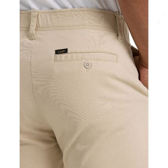 Men's Flat Front Chino with Motion Flex Waistband Khaki Pants 2-Pack Size 32X30 - Picture 8 of 9
